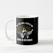 Mug Cool People Are Born In December Christian Christm (Gauche)