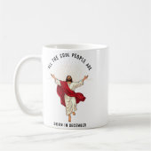 Mug Cool People Are Born In December Christian Jesus C (Gauche)