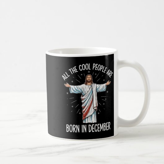 Mug Cool People December Birthday Sritual Theme  (Droite)