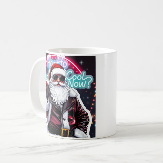 Mug Cool Père Noël (Devant gauche)