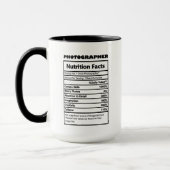 Mug cool photographe faits de travail (Gauche)