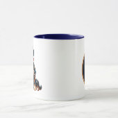 Mug Cool police gnome ajouter monogramme (Centre)
