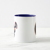 Mug Cool police gnome ajouter monogramme (Centre)
