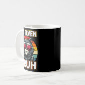 Mug Cool Retro Six Seven Bruh Cat Sungles Meme 67 (Devant gauche)