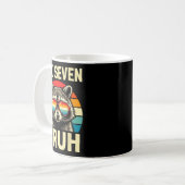 Mug Cool Retro Six Seven Bruh Raccoon Sungles Meme 67  (Devant gauche)