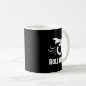 Mug Cool Roll Model _ Funny Handicapped Person Wheelch (Devant droit)
