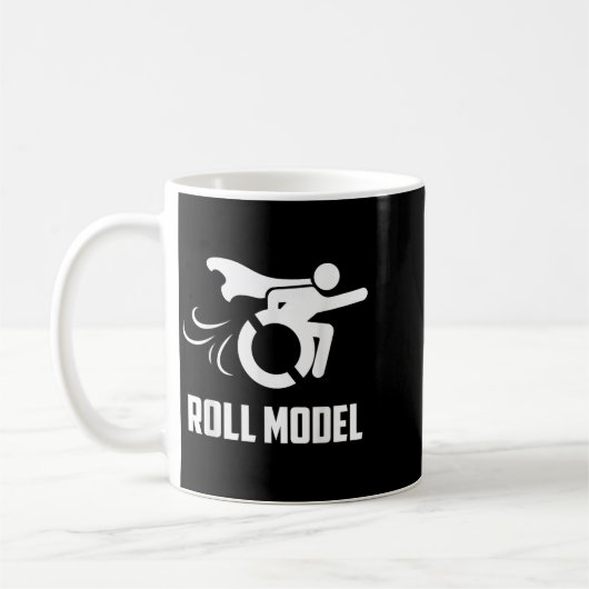 Mug Cool Roll Model _ Funny Handicapped Person Wheelch (Gauche)