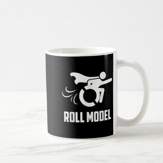 Mug Cool Roll Model _ Funny Handicapped Person Wheelch (Droite)