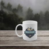 Mug Cool Rustic Mount Parc national Rainier