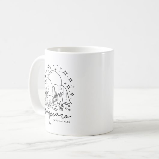 Mug Cool Saguaro Parc national Souvenir (Devant gauche)