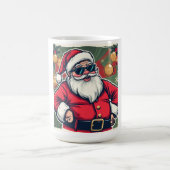 Mug Cool Santa Claus with Trendy Sunglasses (Centre)