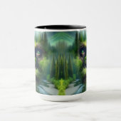 Mug Cool Sasquatch dans les bois (Centre)