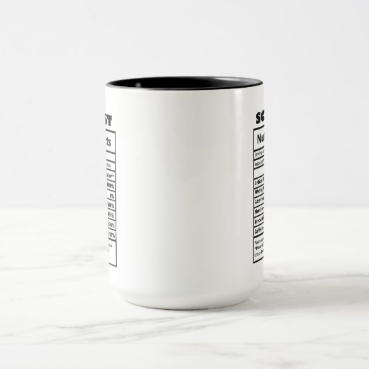 Mug cool Scientifique faits de travail (Centre)
