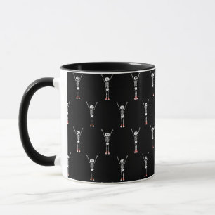 Mug Cool Skeleton Halloween Design