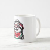 Mug Cool Sloth Manger de la pastèque (Devant droit)