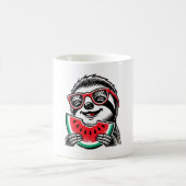 Mug Cool Sloth Manger de la pastèque (Centre)