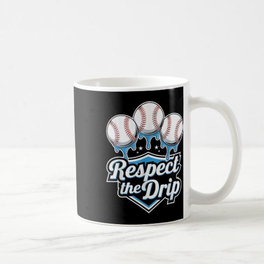 Mug Cool Sport Baseball Accueil Plate Drift Avec Des É (Droite)