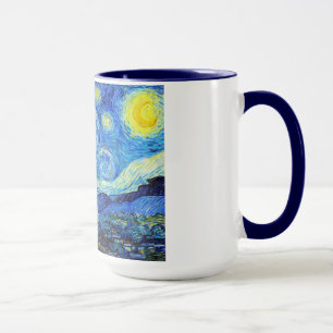 Mug Cool Starry Night Vincent Van Gogh peinture