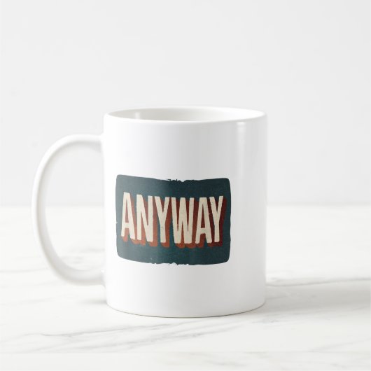 Mug Cool Statement Costume With Anyway For Man And Wom (Gauche)