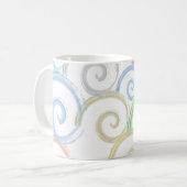 Mug Cool, tendance, moderne onduleur brosses (Devant gauche)