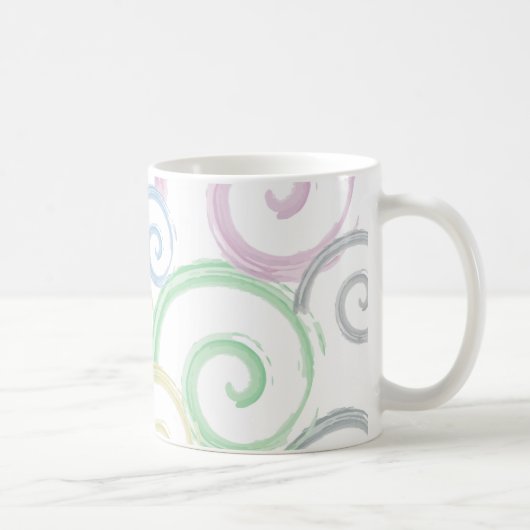 Mug Cool, tendance, moderne onduleur brosses (Droite)