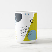 Mug Cool, tendance, moderne, vert Memphis (Centre)