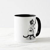 Mug Cool Top Hat Chat (Devant droit)