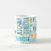 Mug Cool & Typographie moderne Nom (Centre)