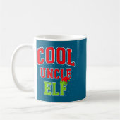 Mug Cool Uncle Elf Christmas Family Matching Group Xma (Gauche)