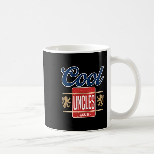 Mug Cool Uncles Club For New Uncle Father's Day Uncle  (Droite)