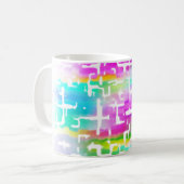 Mug Cool unique aux couleurs vives (Devant gauche)