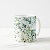 Mug Cool, unique, fleurs modernes design floral art (Devant droit)