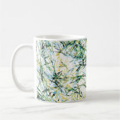 Mug Cool, unique, fleurs modernes design floral art (Gauche)