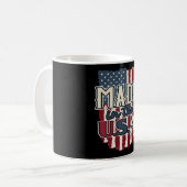 Mug Cool USA Drapeau design made in USA (Devant gauche)
