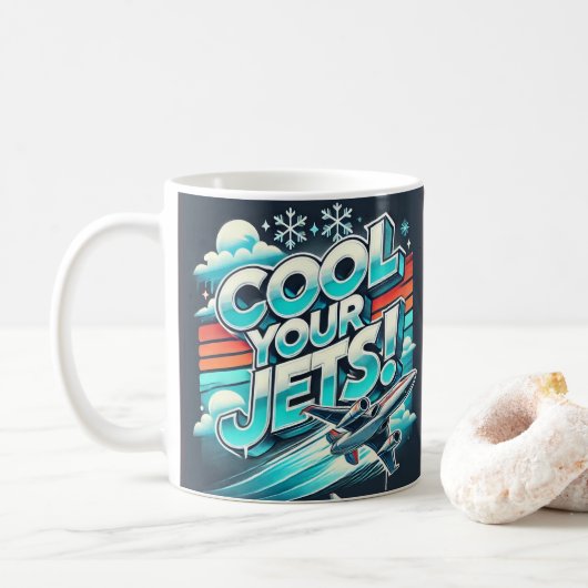 Mug Cool Vos Jets (Avec donut)