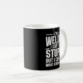 Mug Cool Welder Art Pour Hommes Femmes Travailleuse En (Devant droit)
