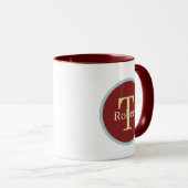 Mug Cool Western Rach ajouter un monogramme (Devant droit)