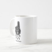 Mug Coolle personnalisé Numéro 1 Étape Papa (Devant gauche)