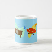 Mug Coolsville Retro Swanky 60 caractères Motif (Centre)