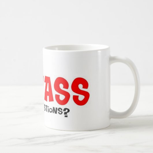 Mug CoonAss - des questions ? (Droite)