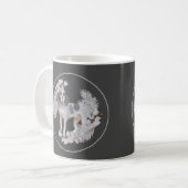 Mug Coonhound Bluetick personnalisé (Devant gauche)