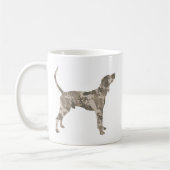Mug Coonhound de marcheur de Treeing (Gauche)