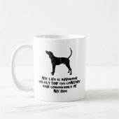 Mug Coonhound de marcheur de Treeing (Gauche)