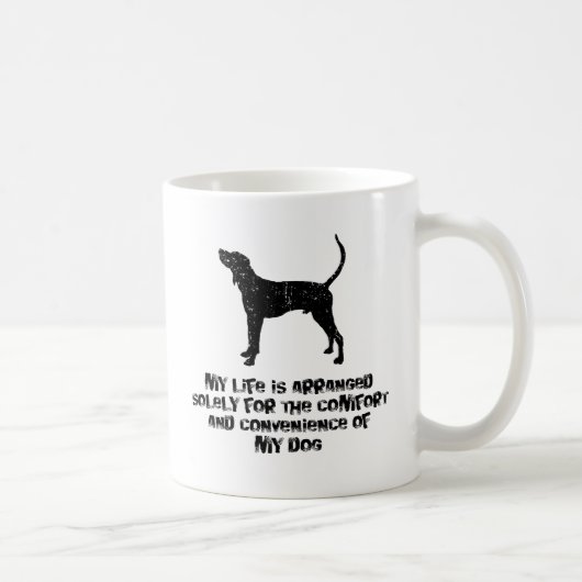 Mug Coonhound de marcheur de Treeing (Droite)
