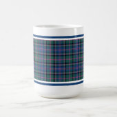 Mug Cooper Clan Scottish Tartan Green et Blue Plaid (Centre)