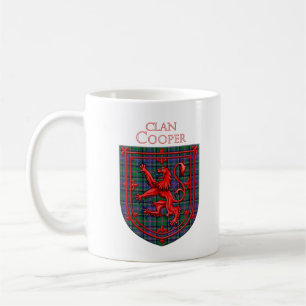 Mug Cooper Tartan Scottish Plaid Lion Rampant