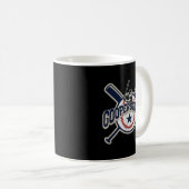 Mug Cooperstown New York Baseball Jeu Famille Vacances (Devant droit)