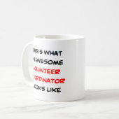 Mug coordinateur bénévole, génial (Devant gauche)