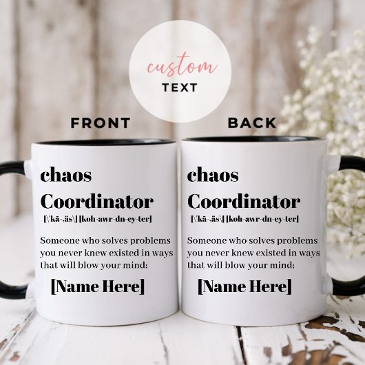 Mug Coordinateur du Chaos