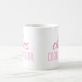 Mug Coordinateur du Chaos Texte typographique (Centre)